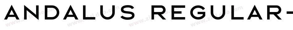 Andalus Regular字体转换